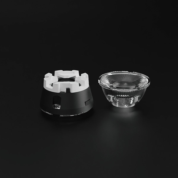 Anti Glare 36° Viewing Angle COB Optical Lens with 93% Efficiency for Down Light