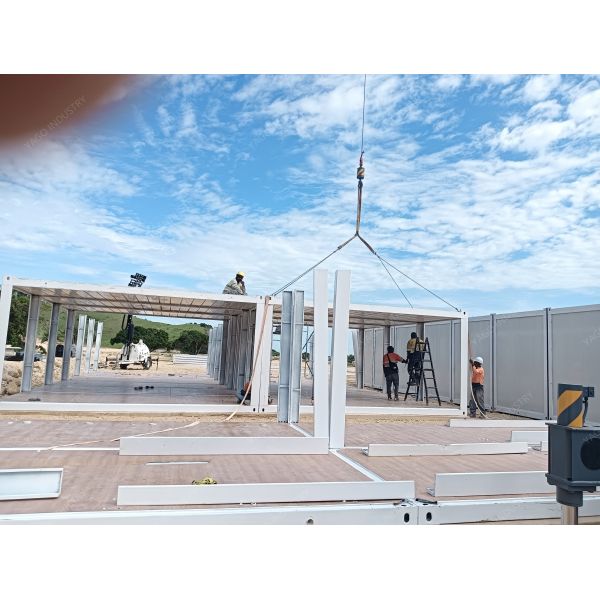 Oil And Gas Onsite Housing Flat Pack Temporary Accommodation OEM