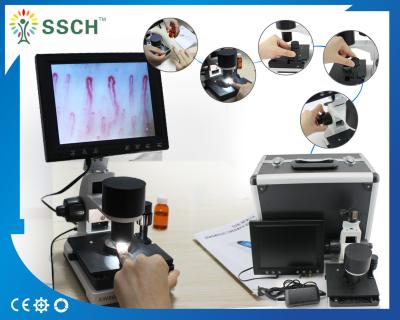 Microcirculation médico do capilar do microscópio do painel LCD aprovado do CE