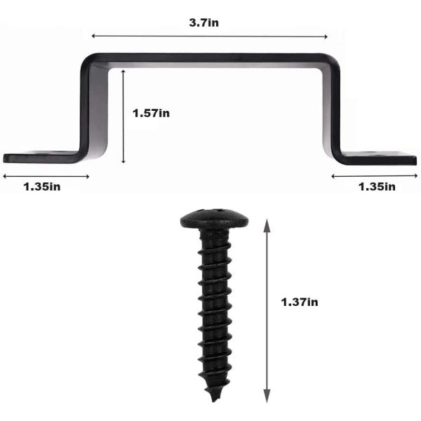 Укрепление дверей, брекеты, тяжелые двери, баррикады, толщина 4 мм/6 мм, включая оборудование