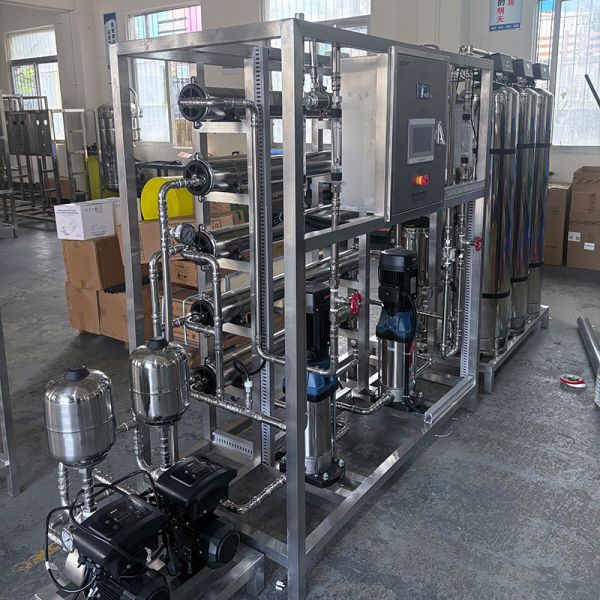 Osmosis Filtration System Sachet Machine Ro Water Machine Automatic Flushing