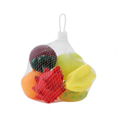 Selected BPA Free PVC Soft Squeeze Squeaky Colorful Fruit Assortment Toy for Baby Learning Playing Age Range 2 to 4 Years