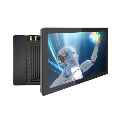 27 Inch Aluminium Industrial All in One Computer Embedded Panel Mounted Touch Screen PC with Tiger Lake/Alder Lake/Raptor Lake