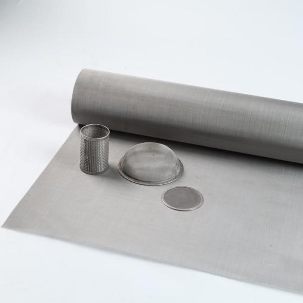 304/316 Stainless Steel Woven Wire Mesh Filter Screen with Square Hole and Acid Alkali Resistance