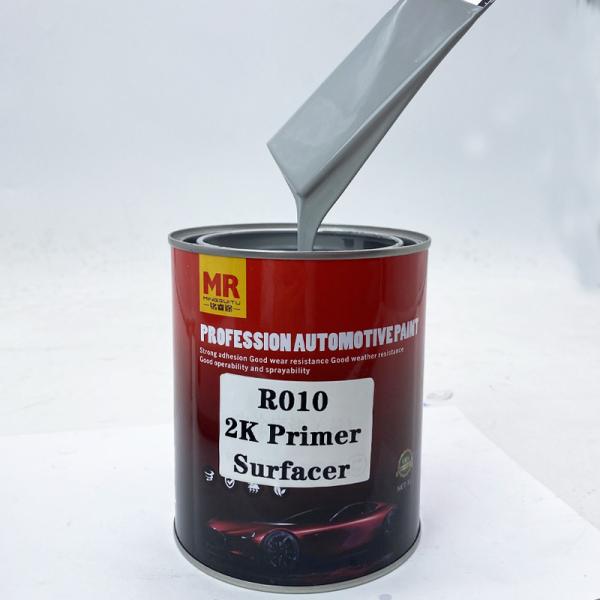 Weatherproof Acrylic Auto Primer Paint  2k Car Primer Solvent Resistance