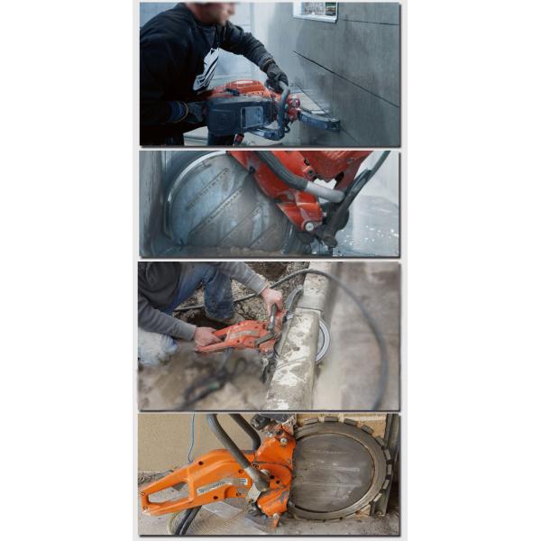 366mm L'anneau de diamant soudé au laser lames de scie pour béton pour la coupe à sec béton brique de béton armé