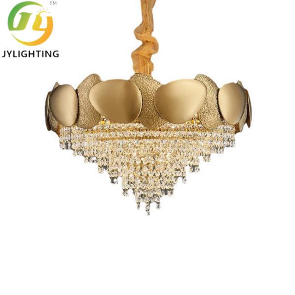JYLIGHTING K9 Crystal Chandelier Factory Creative Water Drop Luxury Lamp Living Room Modern Pendant Light