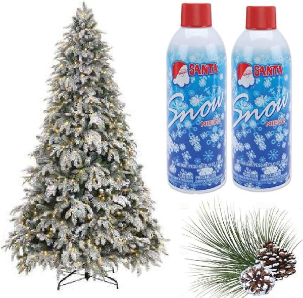 9OZ Harmless Santa Artificial Spray Snow Multifunctional Disposable