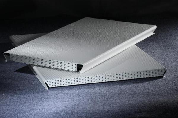 15mm-35mm Aluminum Ceiling Sheets For Gas Station Beveled Edge