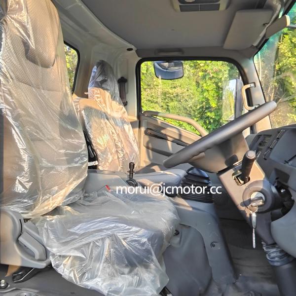 New Energy 10Ton Electric Truck Chassis 3 Seats Right Hand Drive 160kw Motor