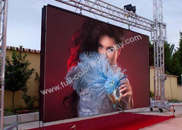 Customized Rental Led Display Screen , Led Flexible Screen Ultra Thin 