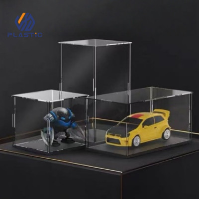 Industrial Rectangular Acrylic Storage Box Acrylic Makeup Organizer