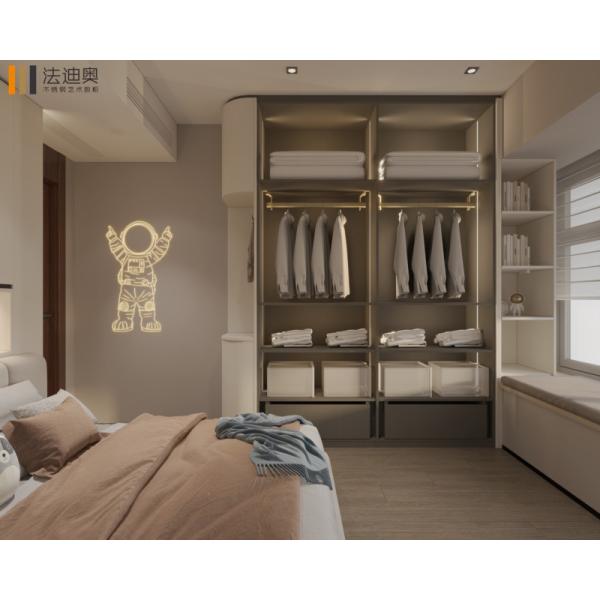 Fadior настраиваемый компактный детский гардероб из нержавеющей стали