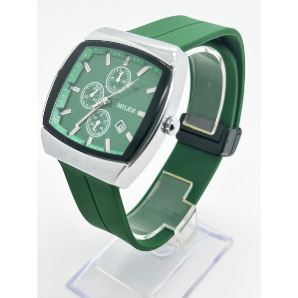 Модные спортивные роскошные силиконовые ремешки часы Lage Dial Запястье кварцевые часы