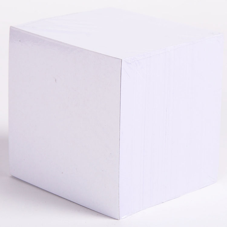 Best-selling factory price 800sheets 85x85mm square shape white office writing pad note