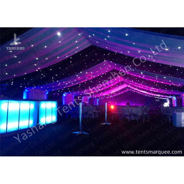 High Strength Aluminum Alloy Frame Clear Cover Luxury Wedding Tents Marquees Waterproof