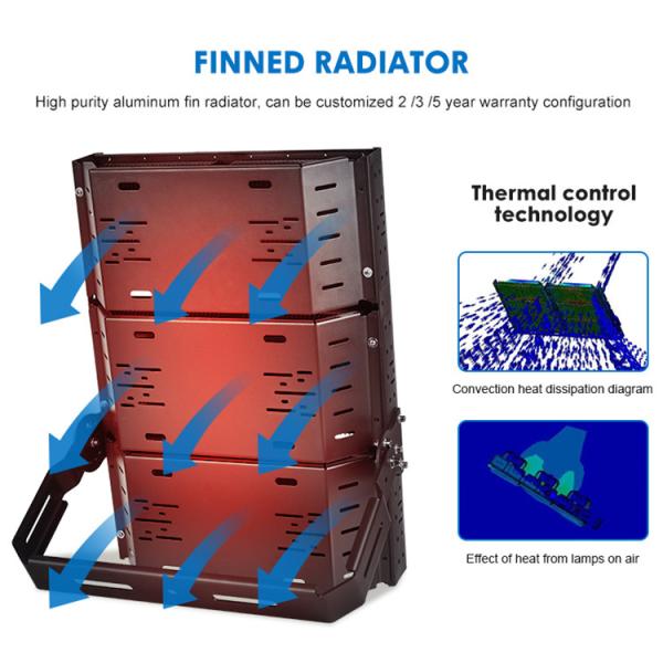 Lumileds3030 Светодиодный стадион освещение Наружные огни арены 800W