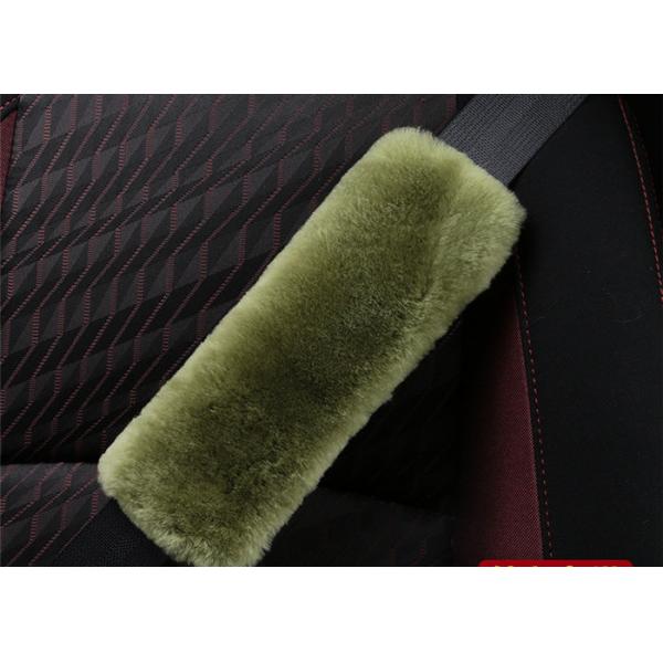 Correa de hombro suave larga del acolchado del cinturón de seguridad de las lanas con el cierre del velcro/el tamaño de encargo