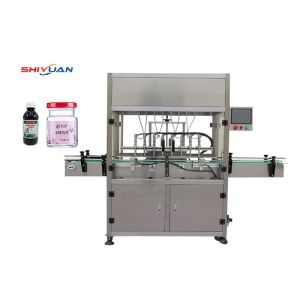 Fully Auto 4 Head Liquid Bottle Filling Machine Honey Fruit Juice Bottle Filling Machine