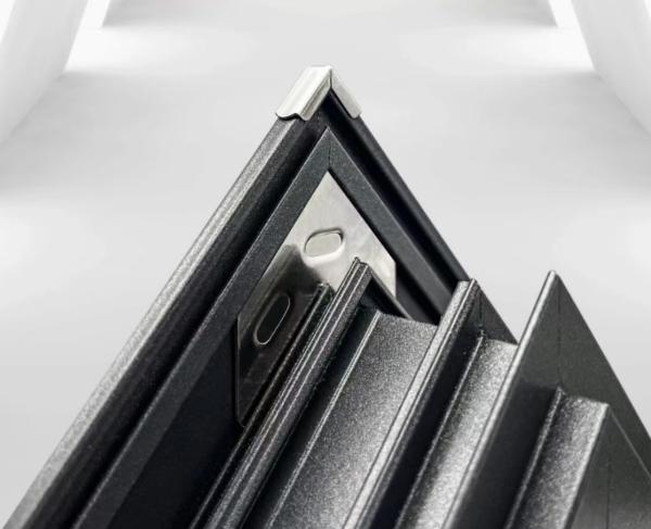 Stainless Steel 201 Metal Hardware Corner Joint Piece For Aluminum Windows
