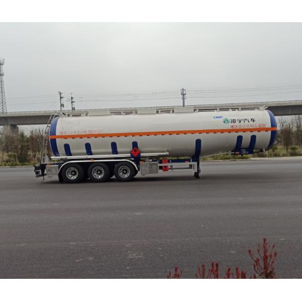 CIMC LINYU 48000 50000Liter Fuel Tank Trailer 3 Axle 48m3 Aluminum Alloy Semi Trailer