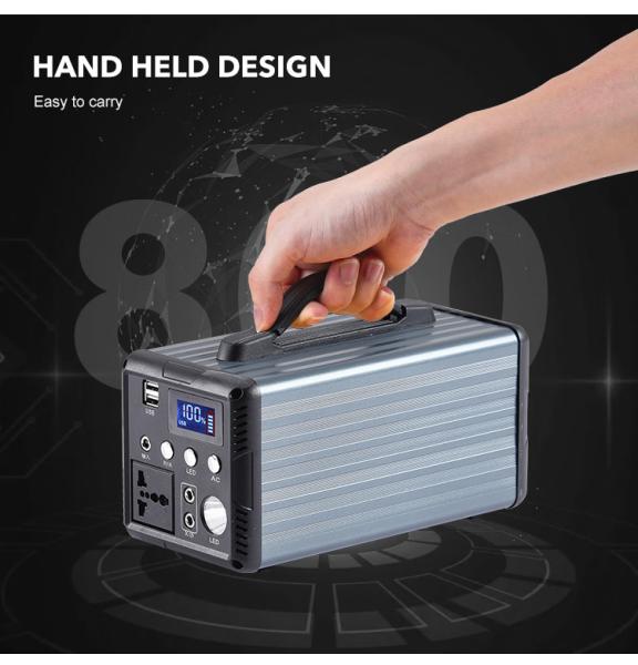 500W Portable Power Station Generator Lifepo4 Battery Camping Charging Bank