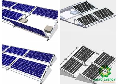 Dos sistemas solares da montagem do telhado liso suporte de pouco peso estabilizados do picovolt