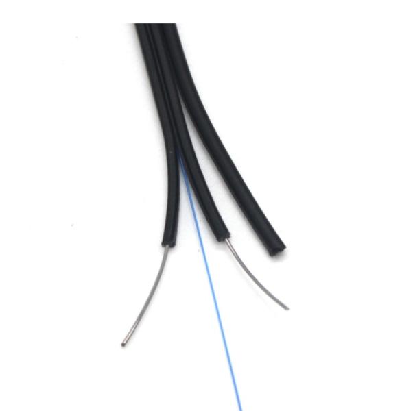 1F 2F 4F Self Supporting Drop Cable FTTH Butterfly Drop Cable Black 2.0×5.0mm