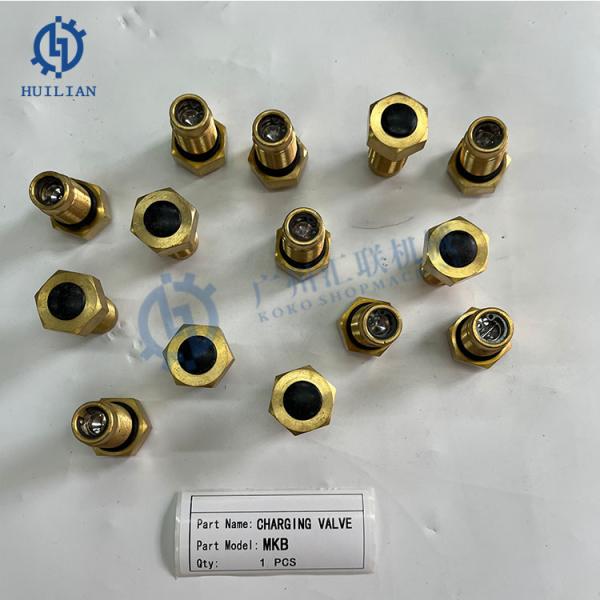 Konan MKB MKB500 MKB500N MKB800 MKB900 Kit de cargador de gas nitrógeno N2 para martillo hidráulico, piezas de repuesto para roca de excavadora