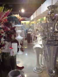 Rojo/amarillo/paño blanco azul Articial florece para la decoración