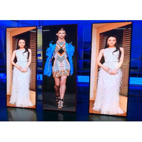 P1.5/P1.87/P2.34 Indoor Led Poster Display In Shopping Mall / Cinema Elegant Appearance