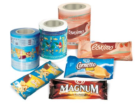 Логотип клиента BOPP пищевые пластиковые пленки для ламинирования пакетов