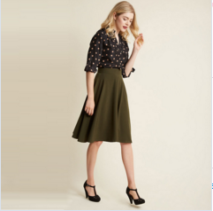 Elegant Women Blouse Tops With Asymmetrical Neck