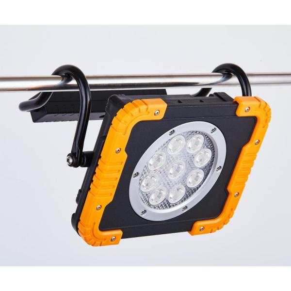 Portable Rechargeable LED Work Light 9 Pcs Outdoor Led Flood Lights With Power Bank Function
