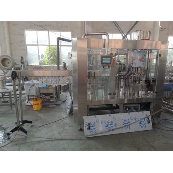 SUS304 Silvery White Apple Juice Filling Machine 2450*1800*2200 6000bph