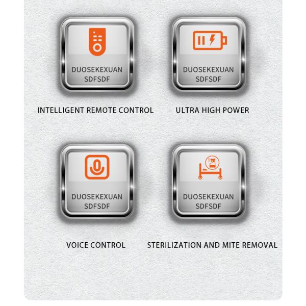Thermostatic Controller Wall Mounted Ceramic PTC Air Heater for Low Noise Household