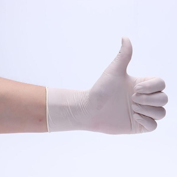 Household Industrial Latex Exam Gloves / Sterile Latex Gloves Ce Approved