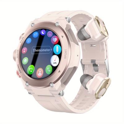 Montre intelligente TWS étanche à l'eau avec musique locale et écouteurs sans fil pour un maximum de plaisir