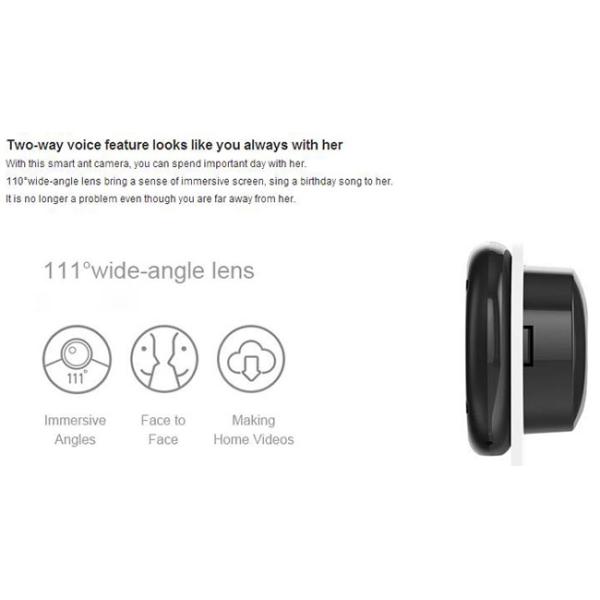 Original Xiaomi XiaoYi Night Vision WiFi 720P IP Camera
