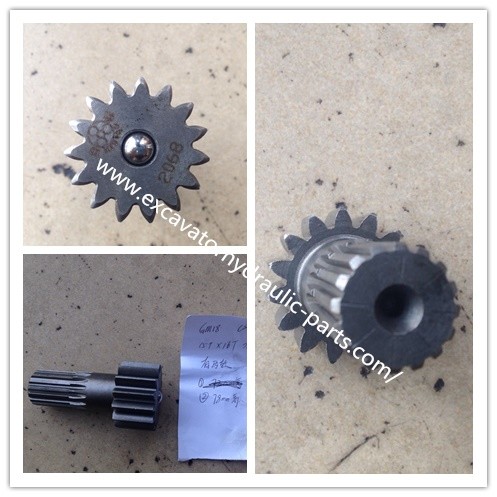 Engrenagem de Sun final do motor do curso da movimentação das peças da bomba hidráulica da máquina escavadora de SH120 GM18 15T 16T