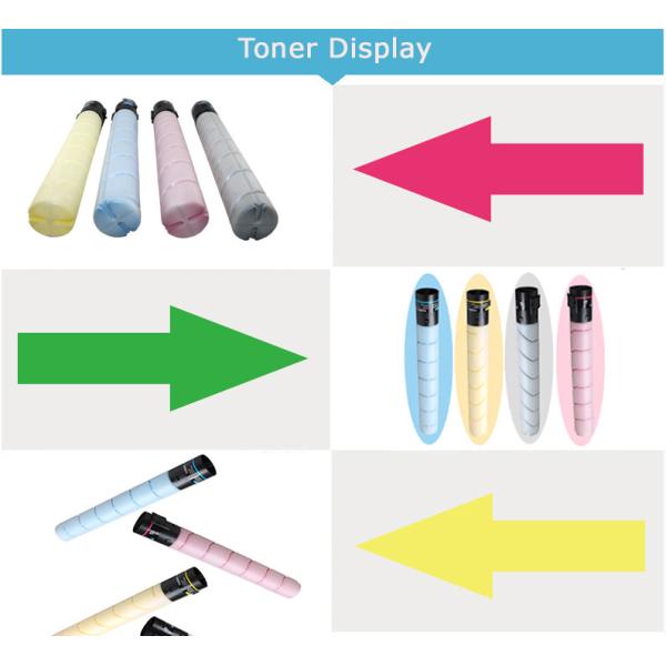 TN-321 CMYK Konica Minolta Toner Japan Mitsubishi For Bizhub C224 C284 C364