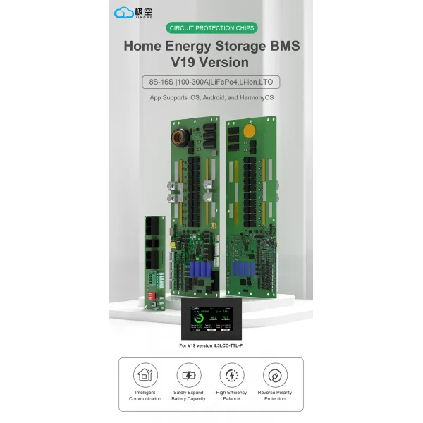 16s 200A Active Balance BMS for Solar Energy Storage Solutions