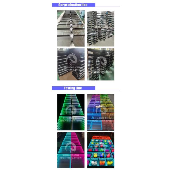3D бесконечное светодиодное зеркало свадебная вечеринка светодиодные цифровые танцевальные фонари для свадьбы в дискотеке
