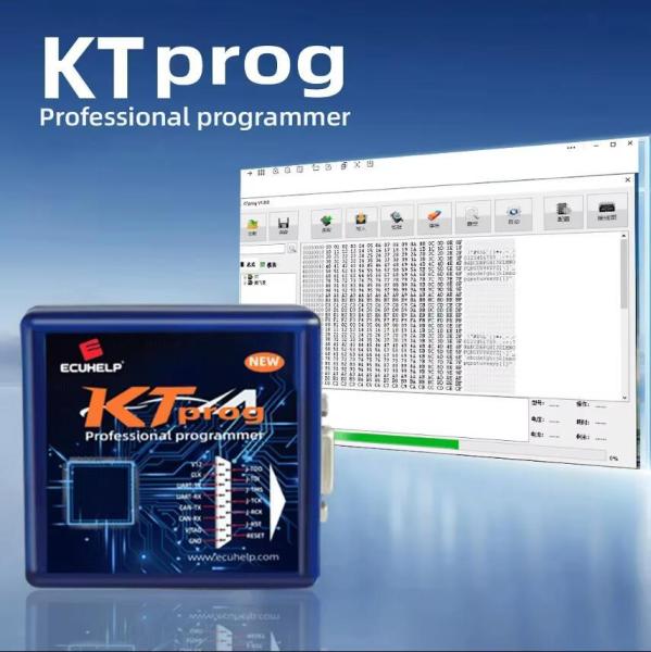 ECUHELP KTprog Chip Programmer, Read and Write ST10F275/ Infineon TC265D/ TC275T/ TC277 OBD2 ECU Programmer Tool