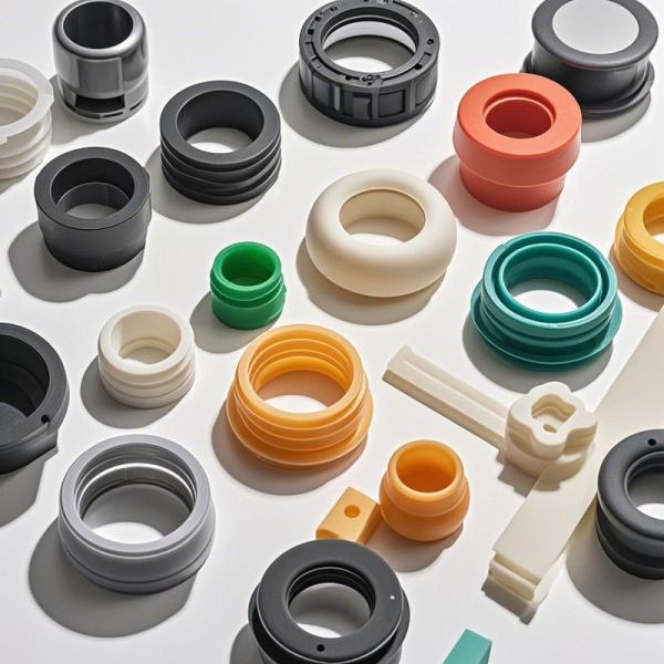 NBR HNBR EPDM Chemical Resistance Custom Silicone Parts FFKM