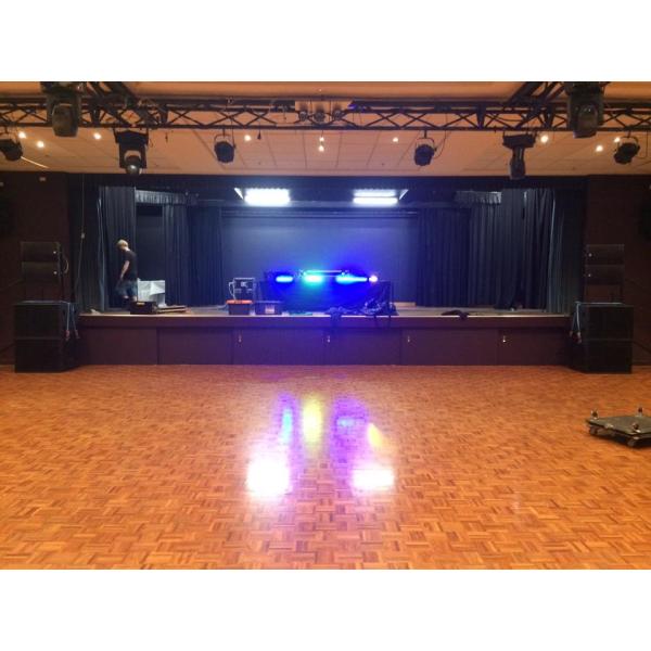 Conference Line Array Speakers Sound System , Dj Equipment Set Background Music System