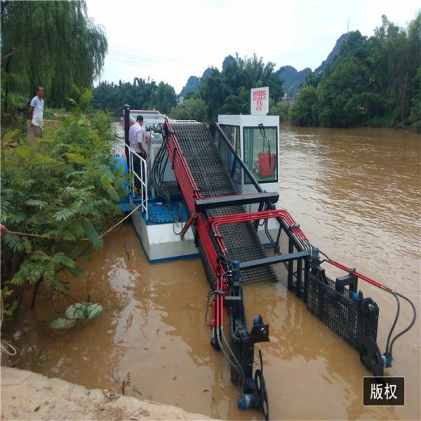 Water Weed Machinery Reed Cutter/Boat/Ship/Vessel for Sale Underwater Plant Water Hyacinth Automatic Harvester