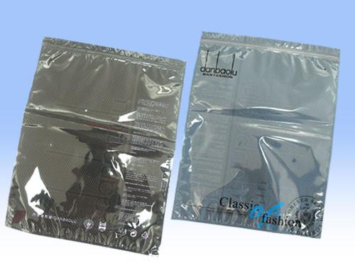 OPP CPP Laminated Plastic Garment Bags , Sealable Stand Up Zipper Pouch