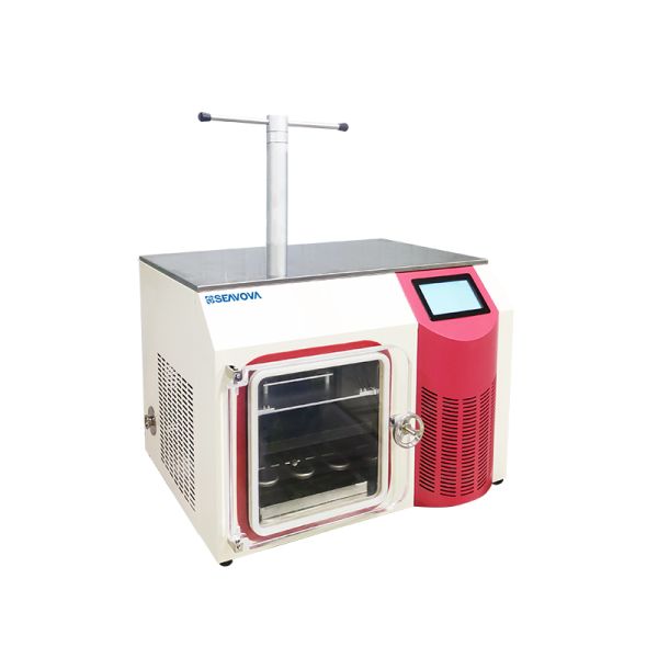 -88C Pilot Freeze Dryer 3Kg Top Press Programmable Lab Scale Lyophilizer