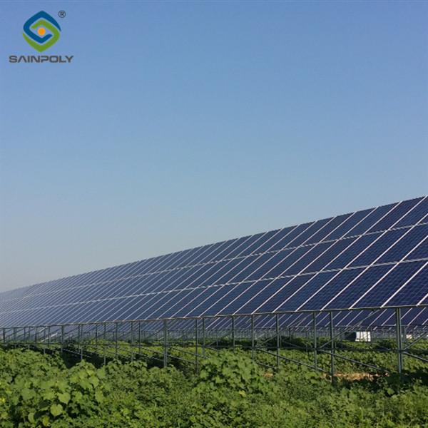 Customized Agriculture Solar Glass Greenhouse Double Glass Greenhouse